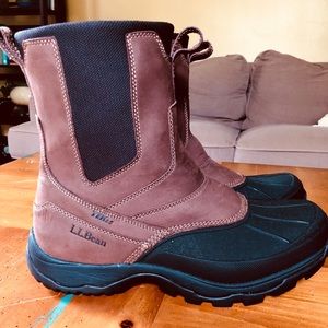 ll bean storm chaser side zip boots